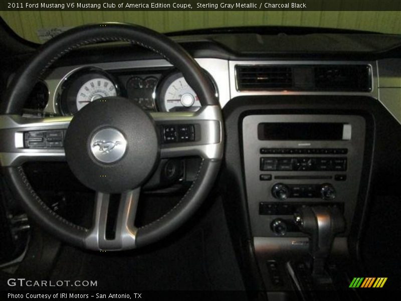 Sterling Gray Metallic / Charcoal Black 2011 Ford Mustang V6 Mustang Club of America Edition Coupe