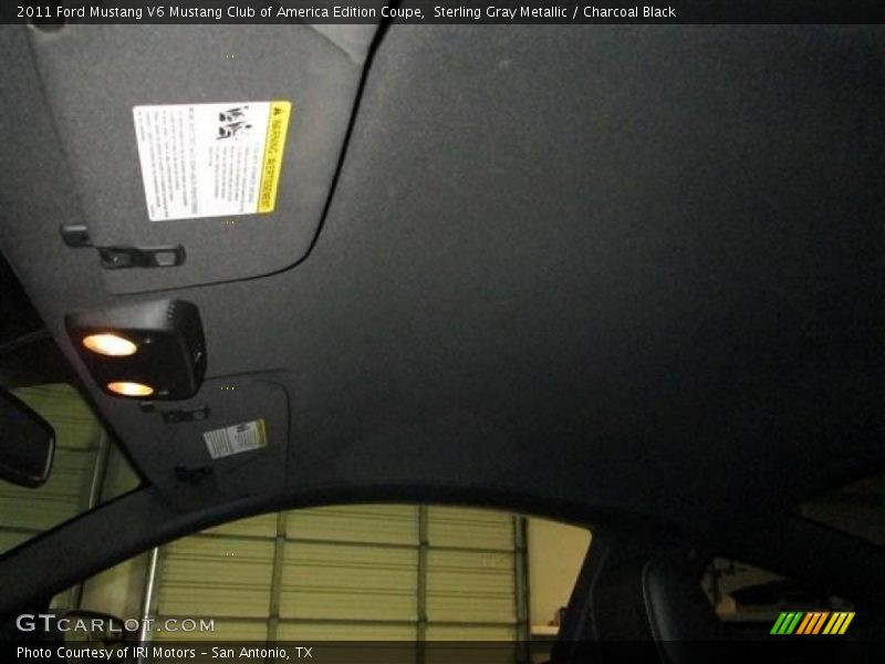 Sterling Gray Metallic / Charcoal Black 2011 Ford Mustang V6 Mustang Club of America Edition Coupe