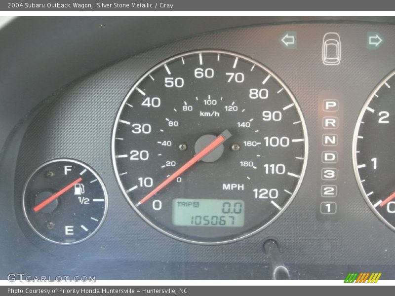 Silver Stone Metallic / Gray 2004 Subaru Outback Wagon