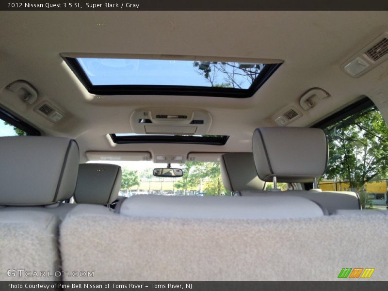 Super Black / Gray 2012 Nissan Quest 3.5 SL