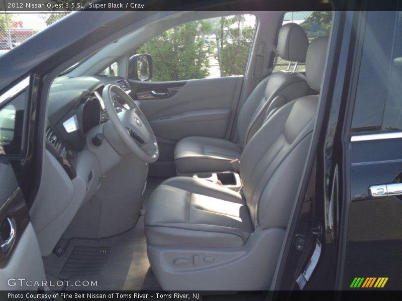 Super Black / Gray 2012 Nissan Quest 3.5 SL