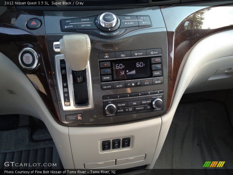Super Black / Gray 2012 Nissan Quest 3.5 SL