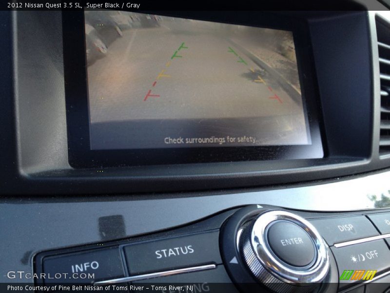 Super Black / Gray 2012 Nissan Quest 3.5 SL