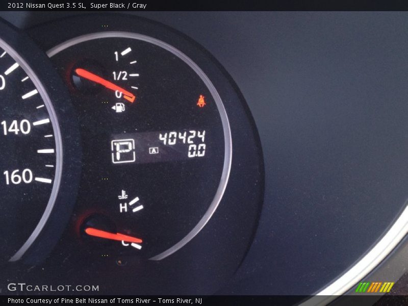 Super Black / Gray 2012 Nissan Quest 3.5 SL