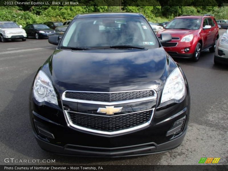 Black / Jet Black 2013 Chevrolet Equinox LS