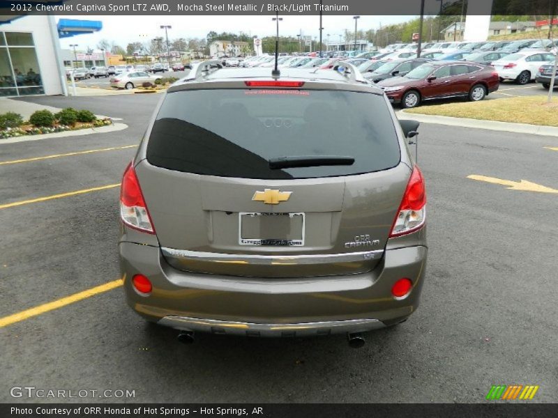 Mocha Steel Metallic / Black/Light Titanium 2012 Chevrolet Captiva Sport LTZ AWD