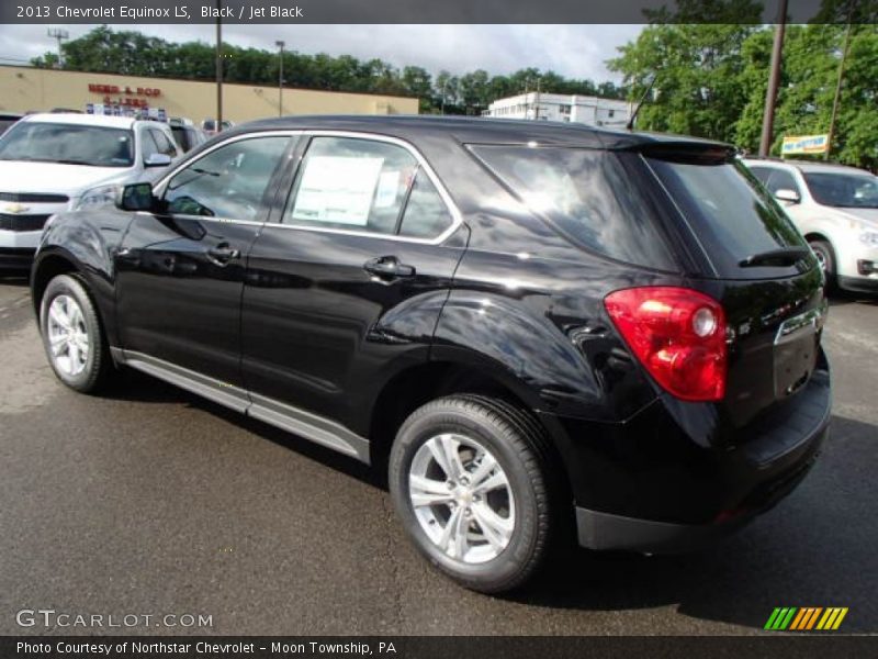 Black / Jet Black 2013 Chevrolet Equinox LS