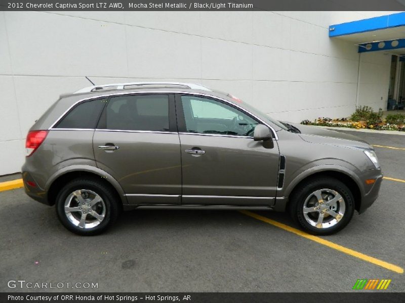 Mocha Steel Metallic / Black/Light Titanium 2012 Chevrolet Captiva Sport LTZ AWD
