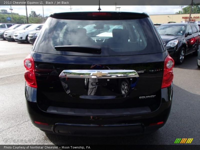 Black / Jet Black 2013 Chevrolet Equinox LS