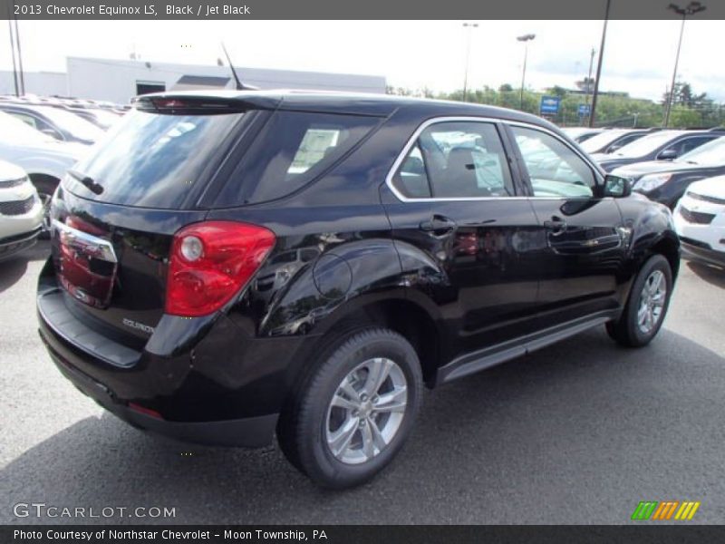 Black / Jet Black 2013 Chevrolet Equinox LS