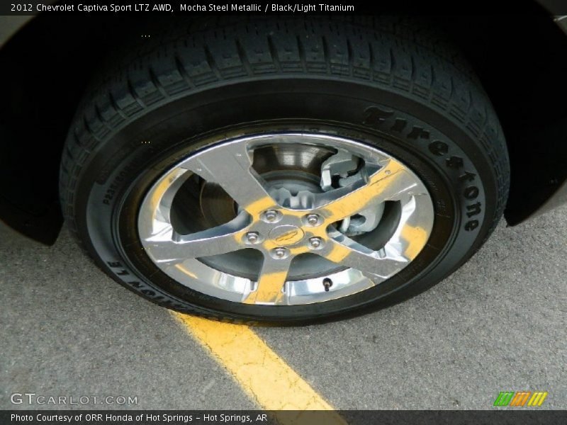  2012 Captiva Sport LTZ AWD Wheel