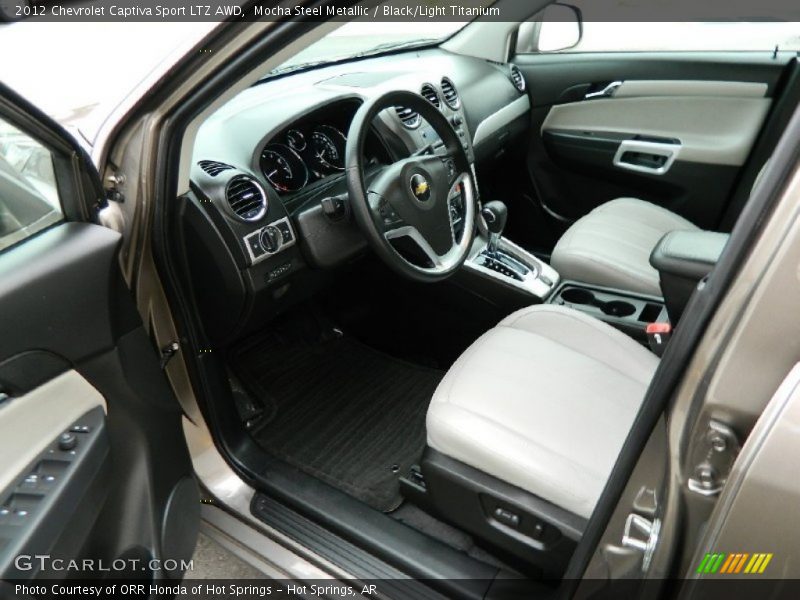 Black/Light Titanium Interior - 2012 Captiva Sport LTZ AWD 