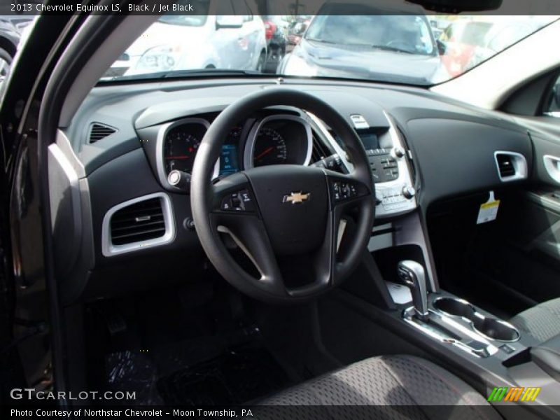 Black / Jet Black 2013 Chevrolet Equinox LS