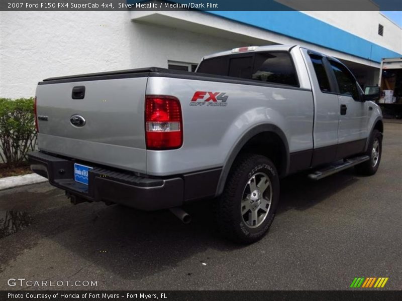 Silver Metallic / Medium/Dark Flint 2007 Ford F150 FX4 SuperCab 4x4