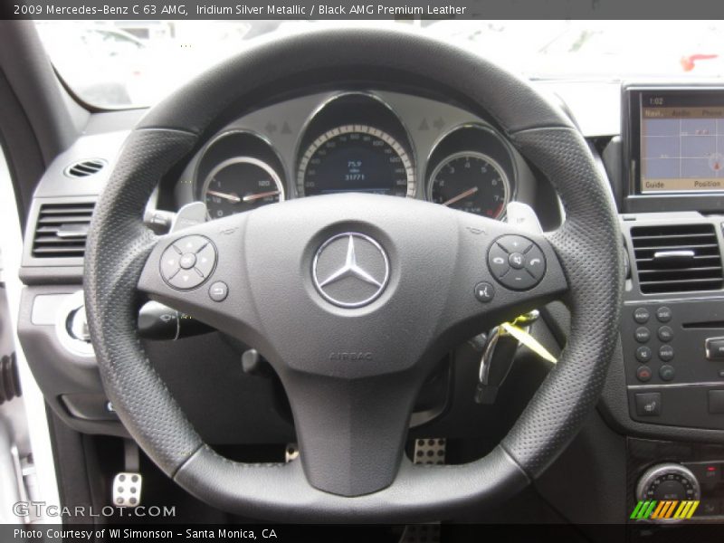  2009 C 63 AMG Steering Wheel