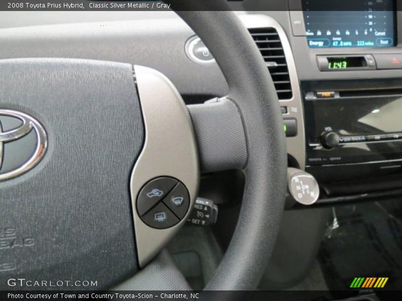 Classic Silver Metallic / Gray 2008 Toyota Prius Hybrid