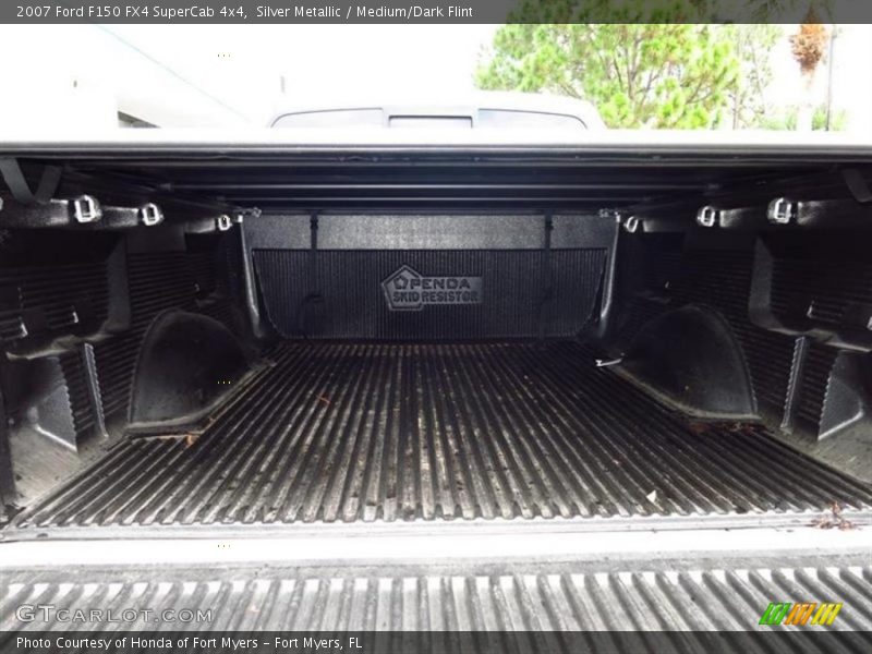 Silver Metallic / Medium/Dark Flint 2007 Ford F150 FX4 SuperCab 4x4