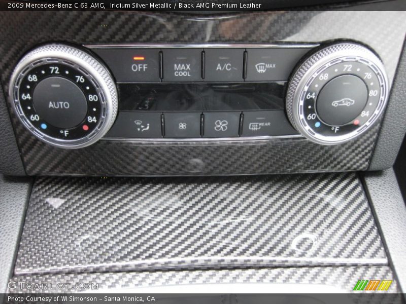 Controls of 2009 C 63 AMG