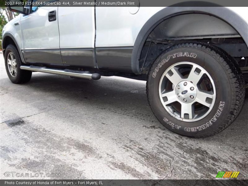 Silver Metallic / Medium/Dark Flint 2007 Ford F150 FX4 SuperCab 4x4