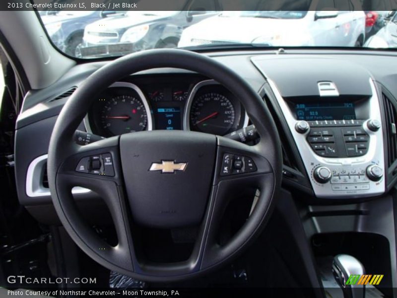 Black / Jet Black 2013 Chevrolet Equinox LS