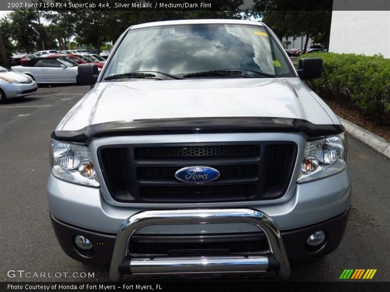 Silver Metallic / Medium/Dark Flint 2007 Ford F150 FX4 SuperCab 4x4