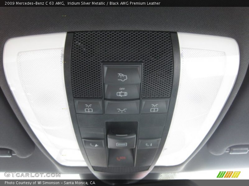 Controls of 2009 C 63 AMG