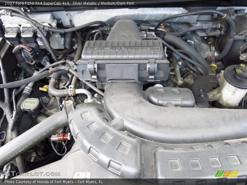 Silver Metallic / Medium/Dark Flint 2007 Ford F150 FX4 SuperCab 4x4