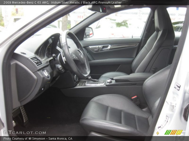  2009 C 63 AMG Black AMG Premium Leather Interior