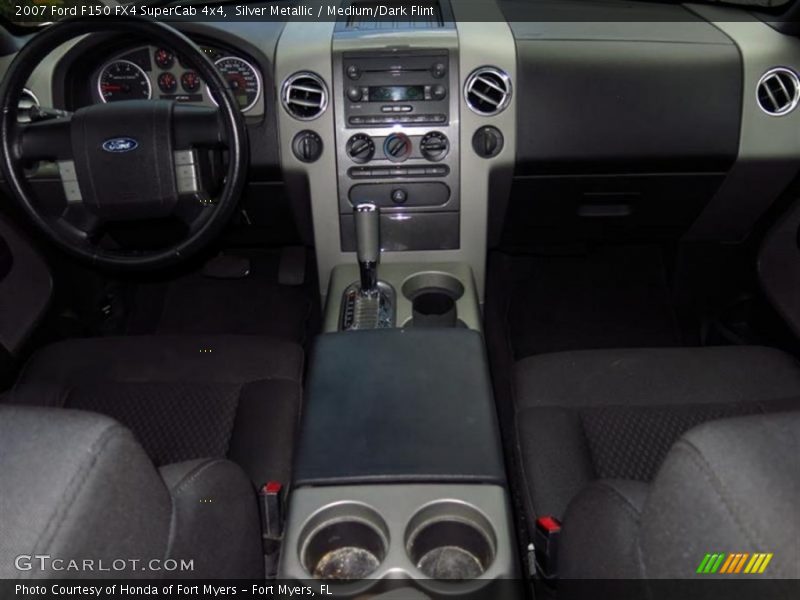 Silver Metallic / Medium/Dark Flint 2007 Ford F150 FX4 SuperCab 4x4