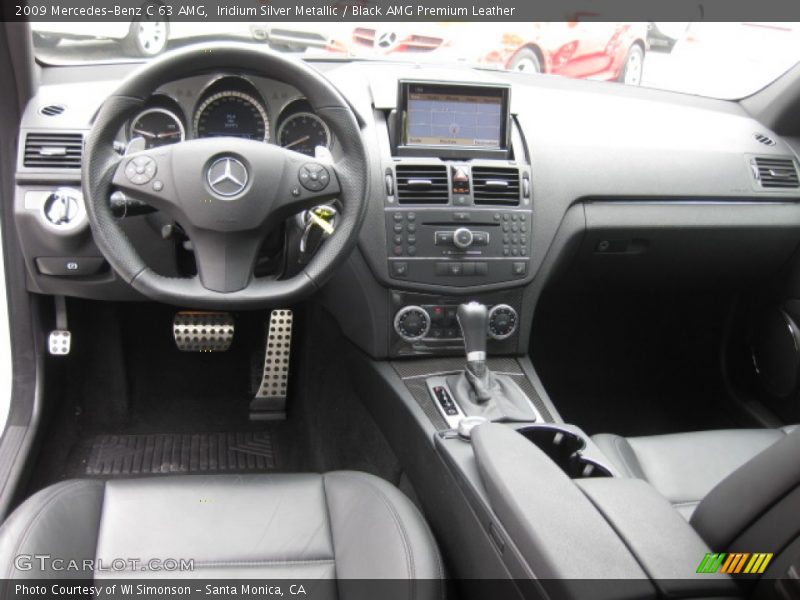 Dashboard of 2009 C 63 AMG