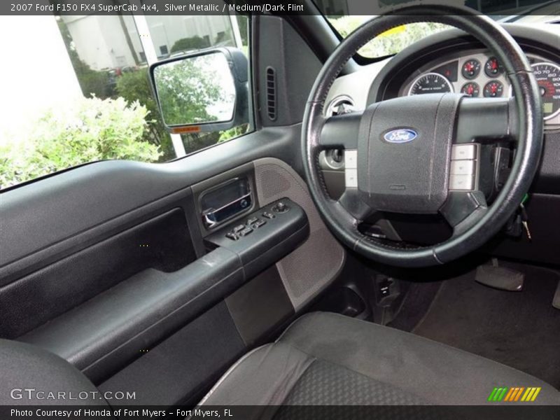 Silver Metallic / Medium/Dark Flint 2007 Ford F150 FX4 SuperCab 4x4