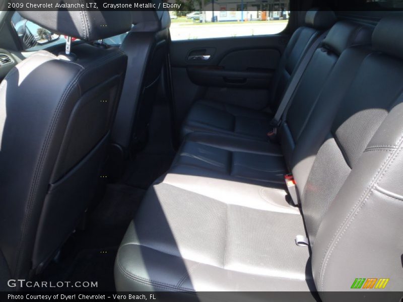 Graystone Metallic / Ebony 2009 Chevrolet Avalanche LTZ