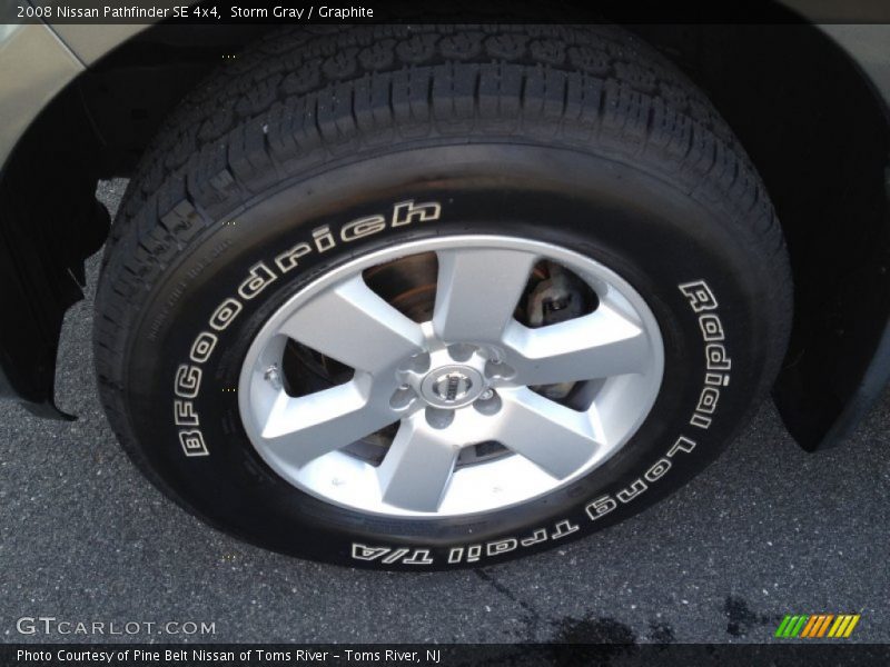 Storm Gray / Graphite 2008 Nissan Pathfinder SE 4x4