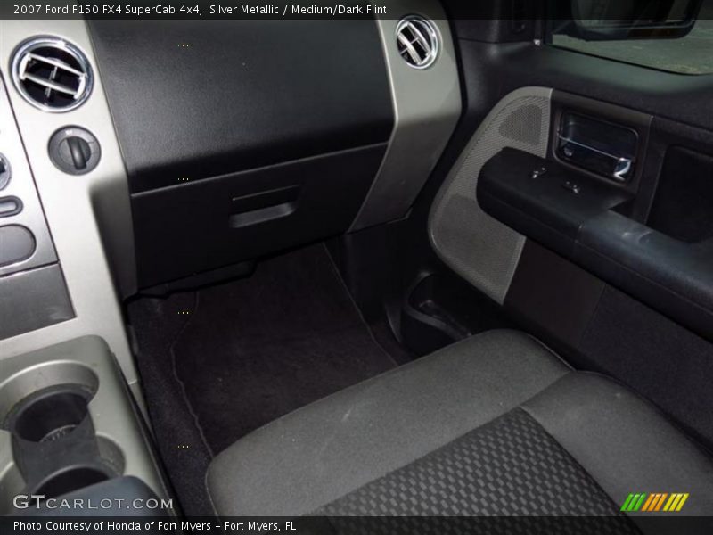 Silver Metallic / Medium/Dark Flint 2007 Ford F150 FX4 SuperCab 4x4
