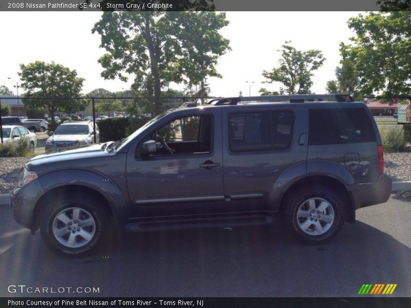 Storm Gray / Graphite 2008 Nissan Pathfinder SE 4x4