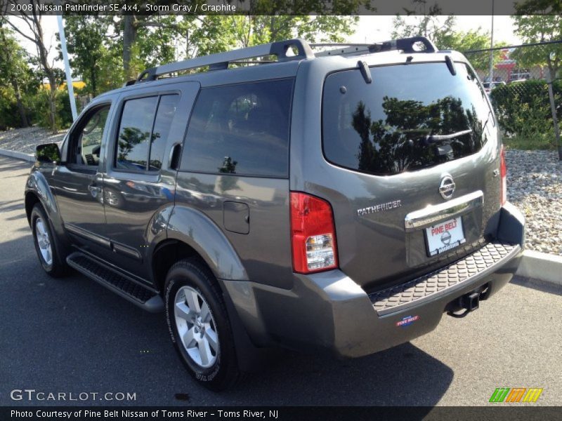 Storm Gray / Graphite 2008 Nissan Pathfinder SE 4x4