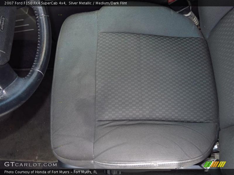 Silver Metallic / Medium/Dark Flint 2007 Ford F150 FX4 SuperCab 4x4