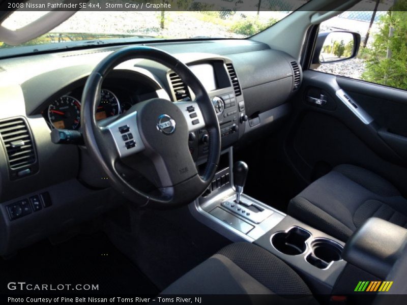 Storm Gray / Graphite 2008 Nissan Pathfinder SE 4x4