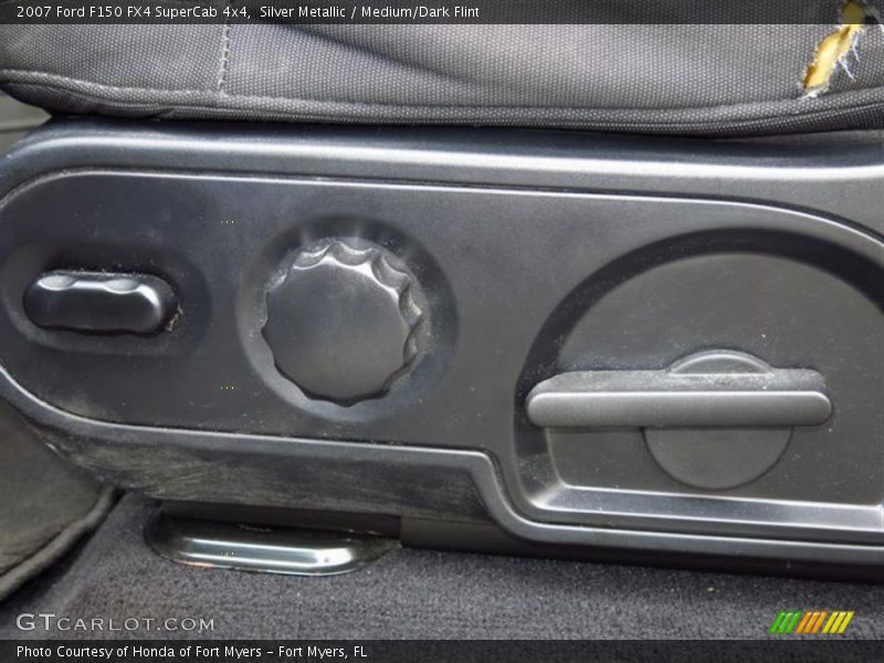 Silver Metallic / Medium/Dark Flint 2007 Ford F150 FX4 SuperCab 4x4