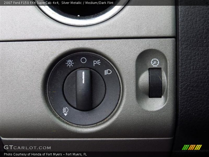 Silver Metallic / Medium/Dark Flint 2007 Ford F150 FX4 SuperCab 4x4