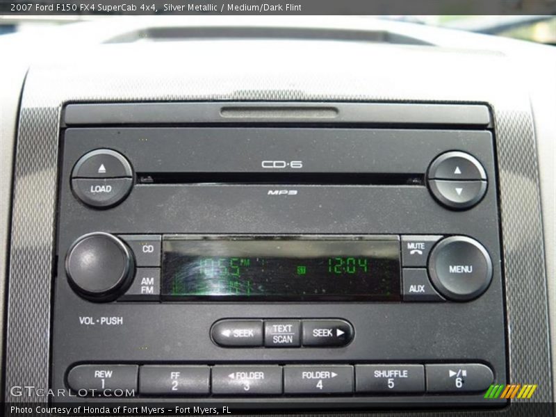 Silver Metallic / Medium/Dark Flint 2007 Ford F150 FX4 SuperCab 4x4