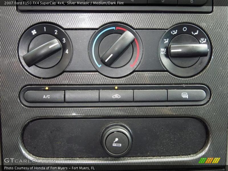 Silver Metallic / Medium/Dark Flint 2007 Ford F150 FX4 SuperCab 4x4