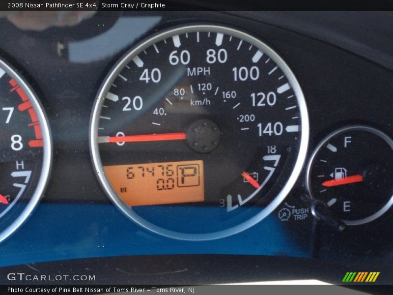 Storm Gray / Graphite 2008 Nissan Pathfinder SE 4x4