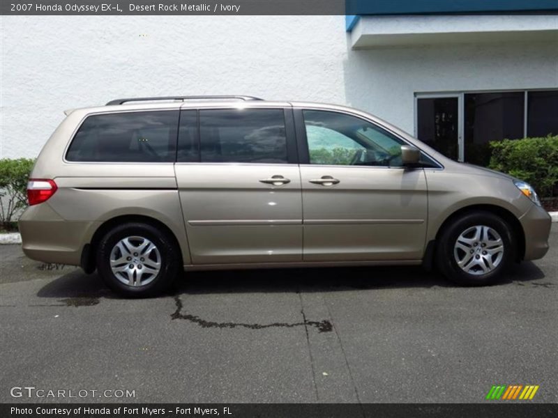Desert Rock Metallic / Ivory 2007 Honda Odyssey EX-L