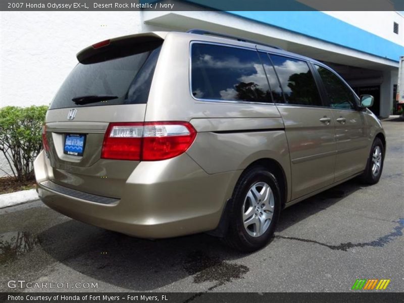 Desert Rock Metallic / Ivory 2007 Honda Odyssey EX-L