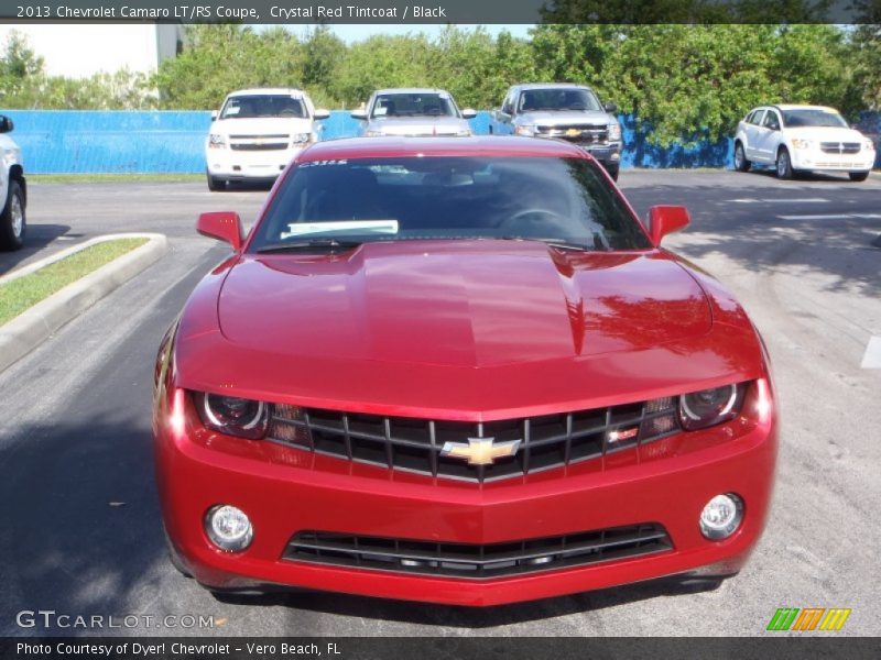 Crystal Red Tintcoat / Black 2013 Chevrolet Camaro LT/RS Coupe