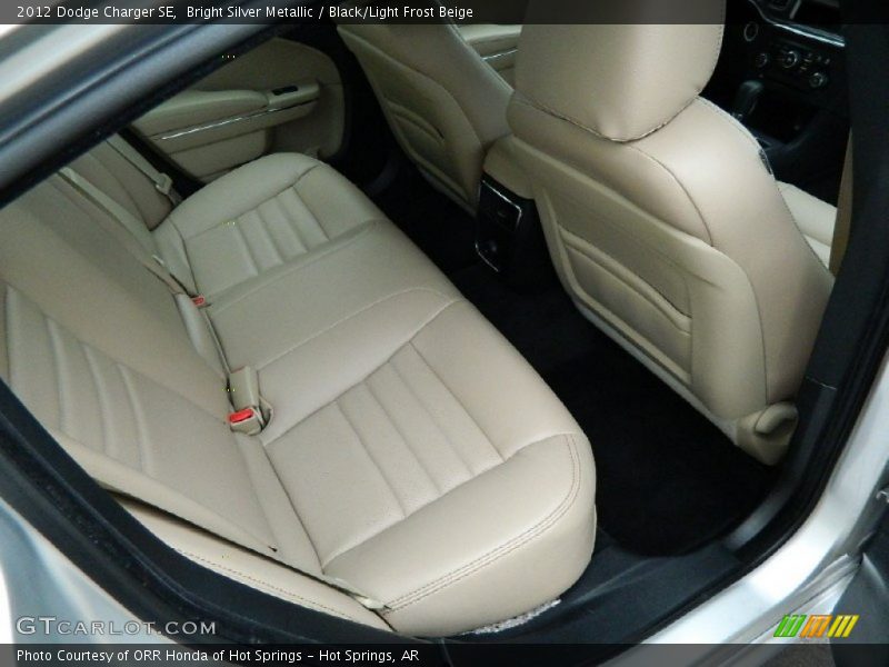Bright Silver Metallic / Black/Light Frost Beige 2012 Dodge Charger SE