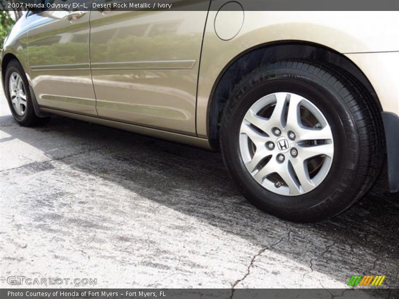 Desert Rock Metallic / Ivory 2007 Honda Odyssey EX-L