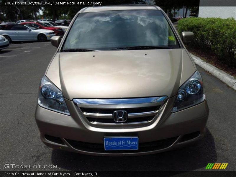 Desert Rock Metallic / Ivory 2007 Honda Odyssey EX-L