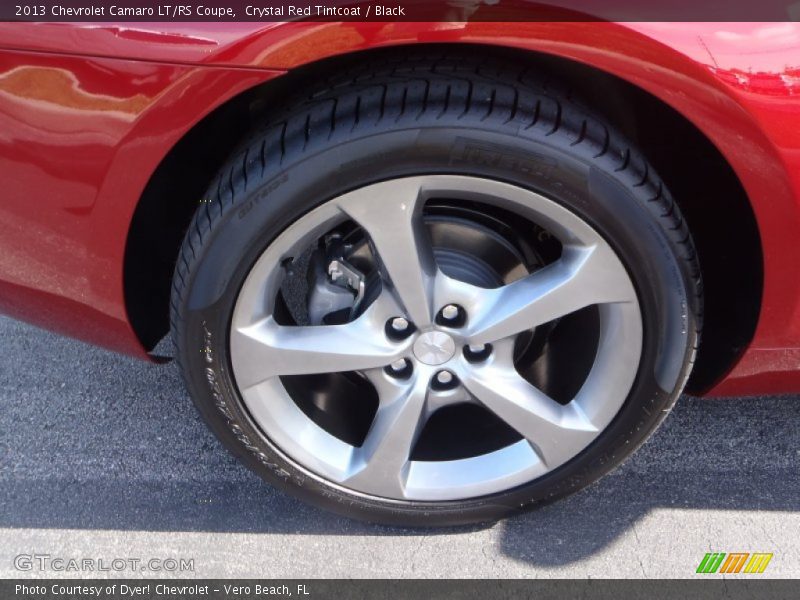 Crystal Red Tintcoat / Black 2013 Chevrolet Camaro LT/RS Coupe